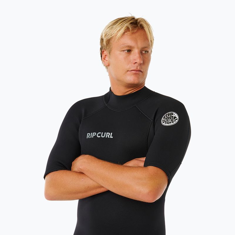 Pánsky plavecký neoprén Rip Curl Trad 2/2 mm Back Zip Springsuit black 4