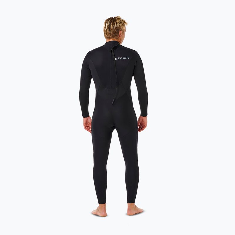 Pánsky plavecký neoprén Rip Curl Trad 4/3 mm Back Zip black 2