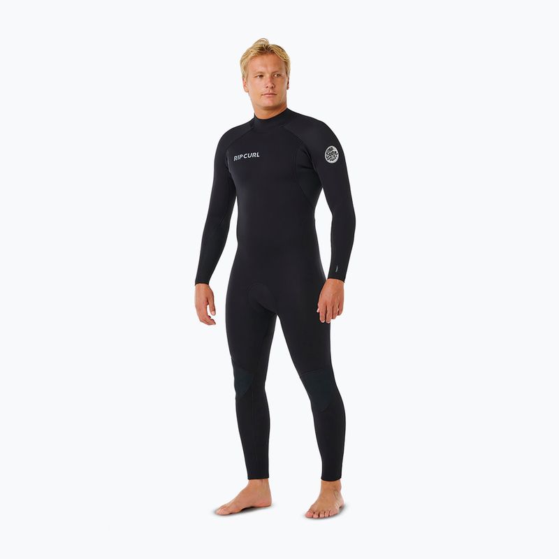 Pánsky plavecký neoprén Rip Curl Trad 4/3 mm Back Zip black 3