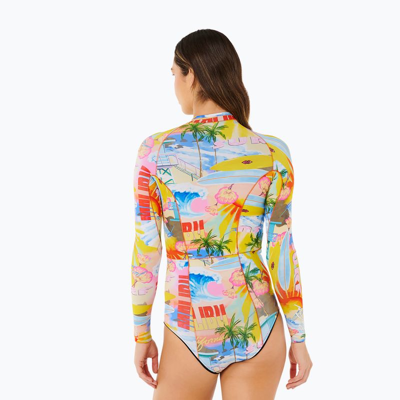Dámsky plavecký neoprén Rip Curl G-Bomb 1.5 mm Full Zip Springsuit multicolor 3