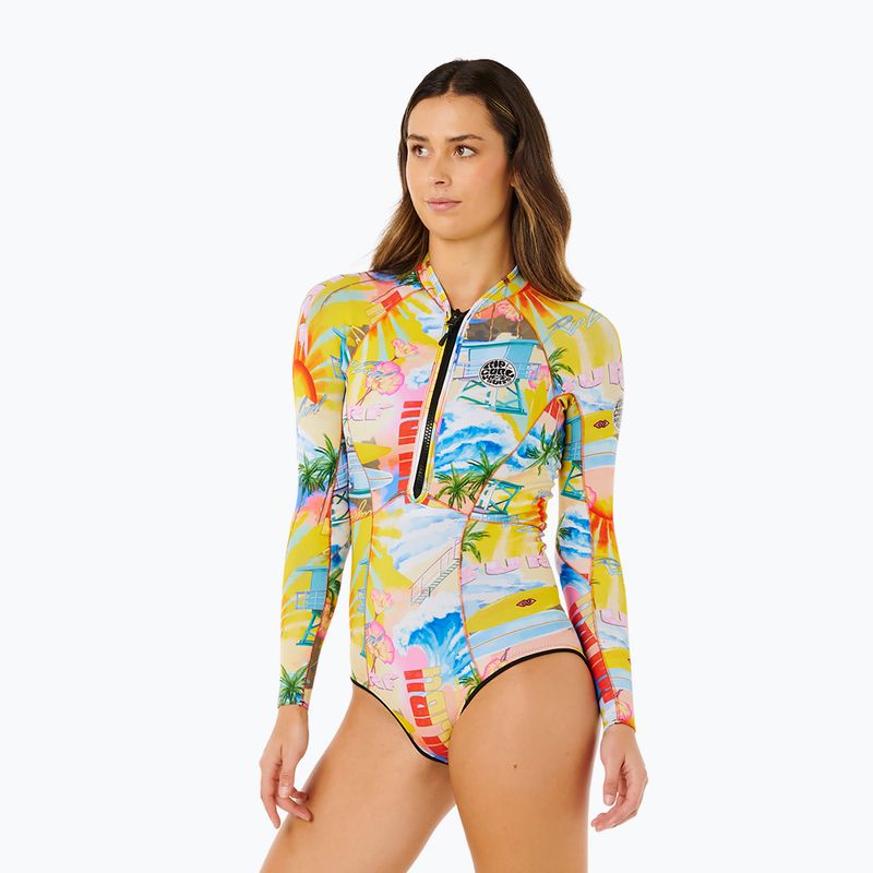 Dámsky plavecký neoprén Rip Curl G-Bomb 1.5 mm Full Zip Springsuit multicolor 4