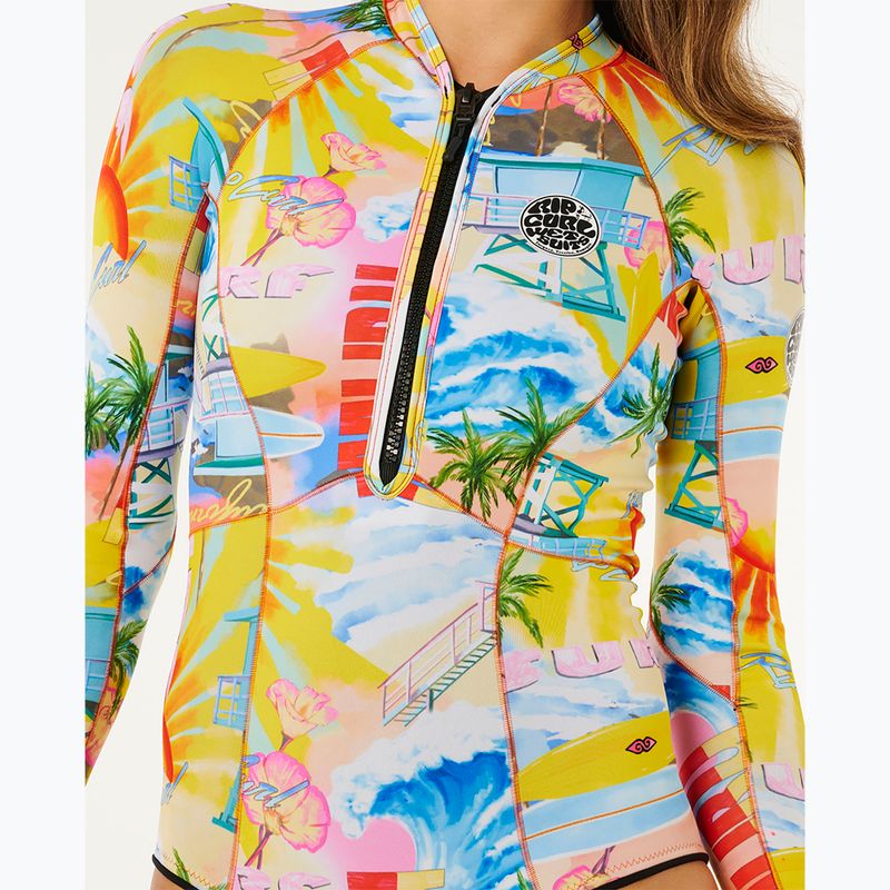 Dámsky plavecký neoprén Rip Curl G-Bomb 1.5 mm Full Zip Springsuit multicolor 6