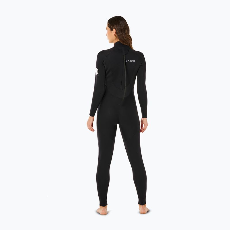 Dámsky plavecký neoprén Rip Curl Trad 4/3 mm Back Zip black 2