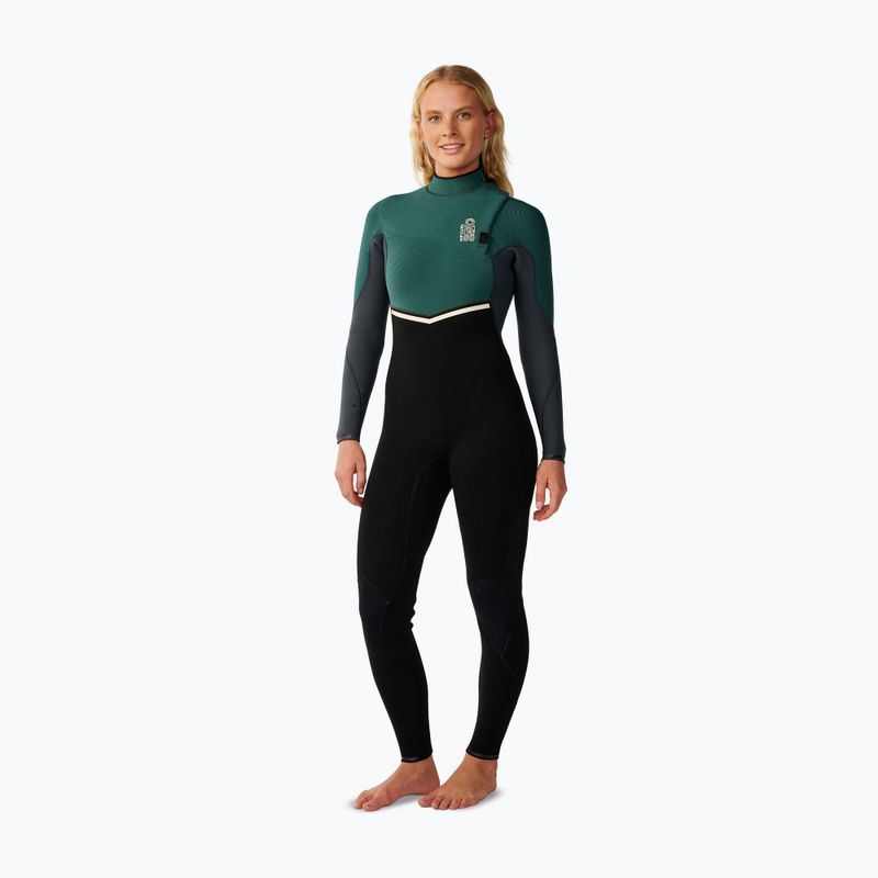 Dámsky plavecký neoprén Rip Curl Wms E-Bomb Zf 4/3 mm dark green 3