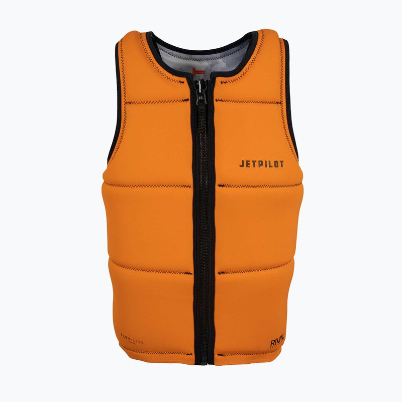 Jetpilot Rival Reversible Fe Neo sivo-oranžová bezpečnostná vesta 2301004 9
