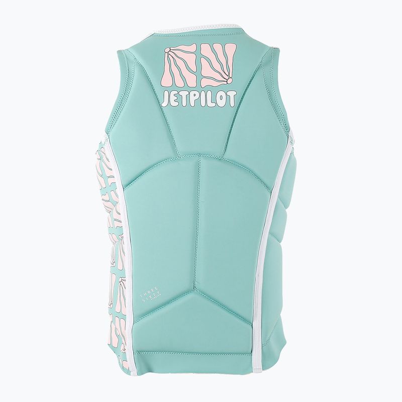 Pánska vesta Jetpilot Isla X1 F/E Neo Teal 2