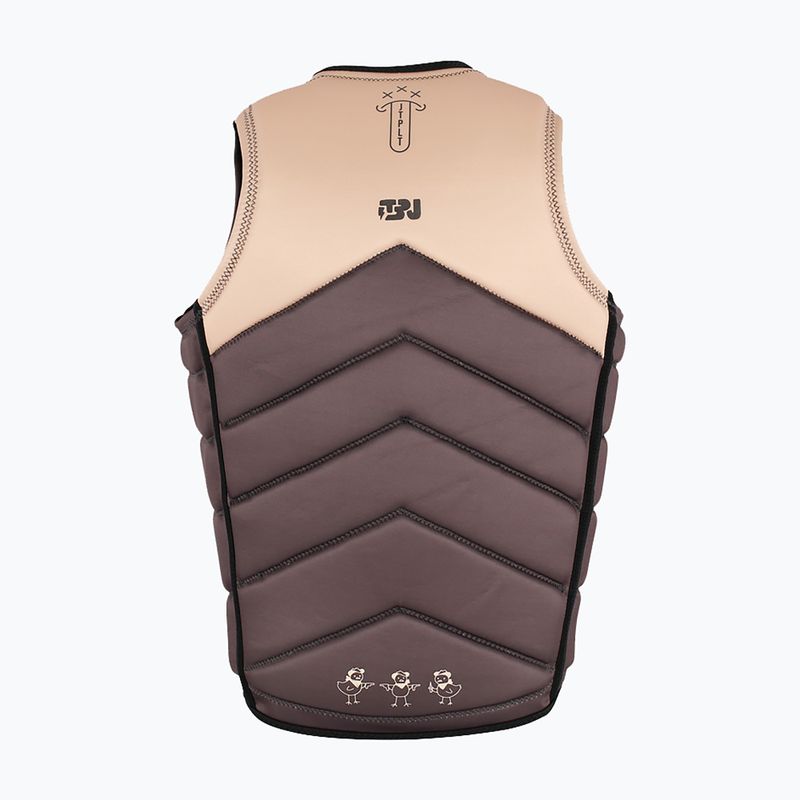 Pánska ochranná vesta Jetpilot X1 F/E Eco Heatley brown 2