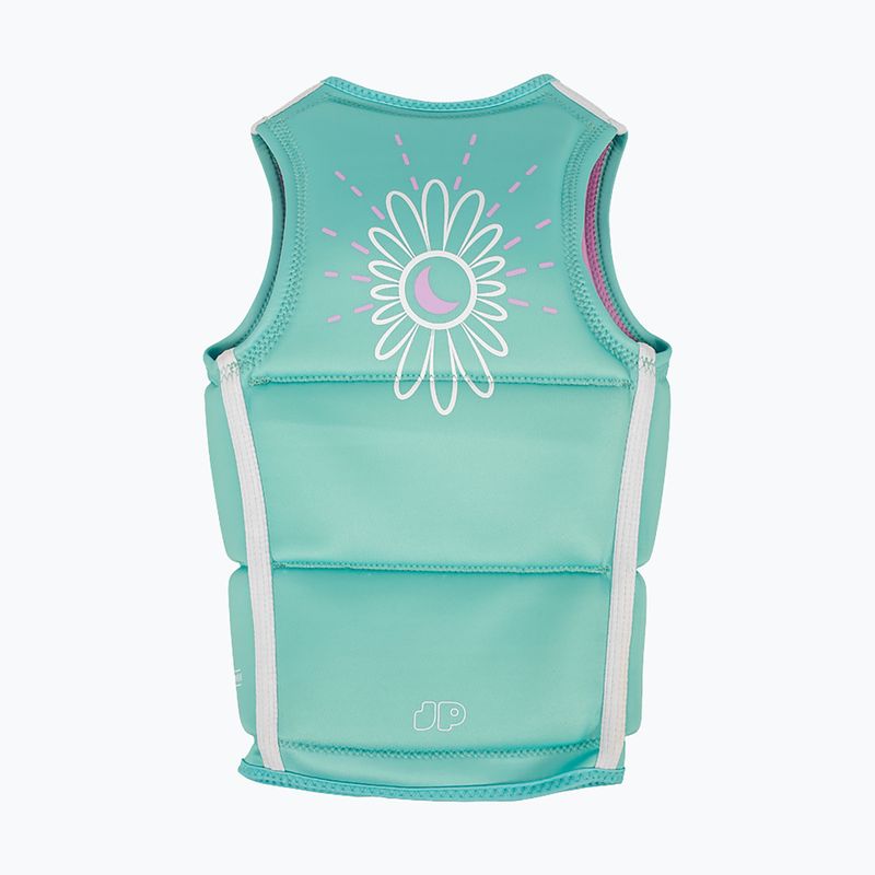 Detská ochranná vesta Jetpilot Freeride Girls Eco teal 2