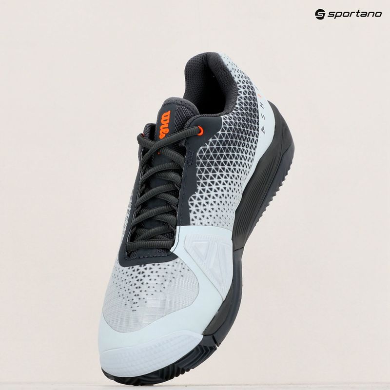 Pánska tenisová obuv Wilson Rush Pro 4.0 Shift Clay ballad blue/ebony/orange tiger 9