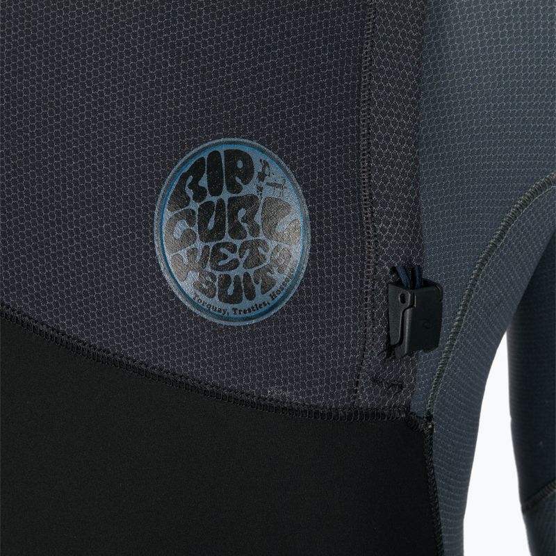 Pánska plavecká pena Rip Curl Flashbomb Zip Free 4/3mm Black WSM8SF 3