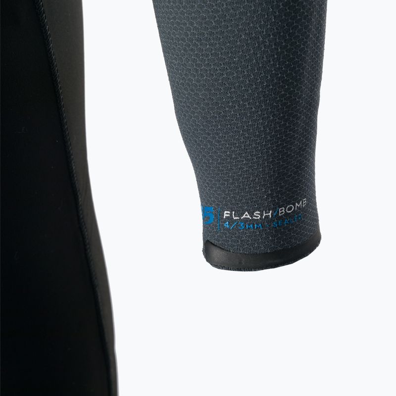Pánska plavecká pena Rip Curl Flashbomb Zip Free 4/3mm Black WSM8SF 4