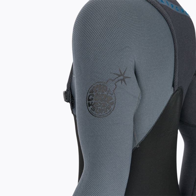 Pánska plavecká pena Rip Curl Flashbomb Zip Free 4/3mm Black WSM8SF 7