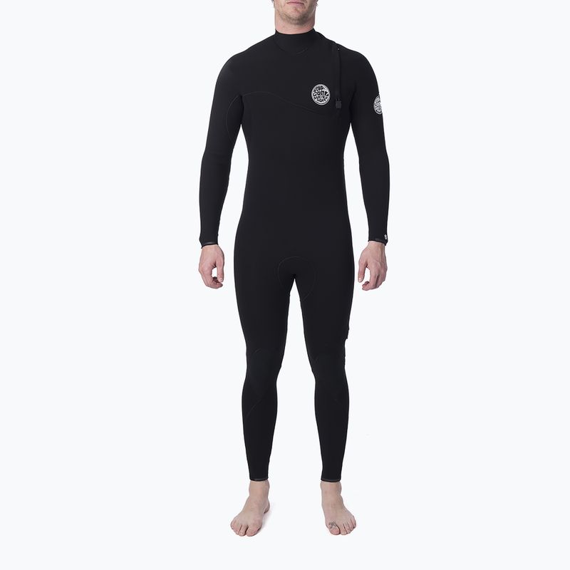 Pánska plavecká pena Rip Curl E Bomb 4/3 mm Black WSM8QE