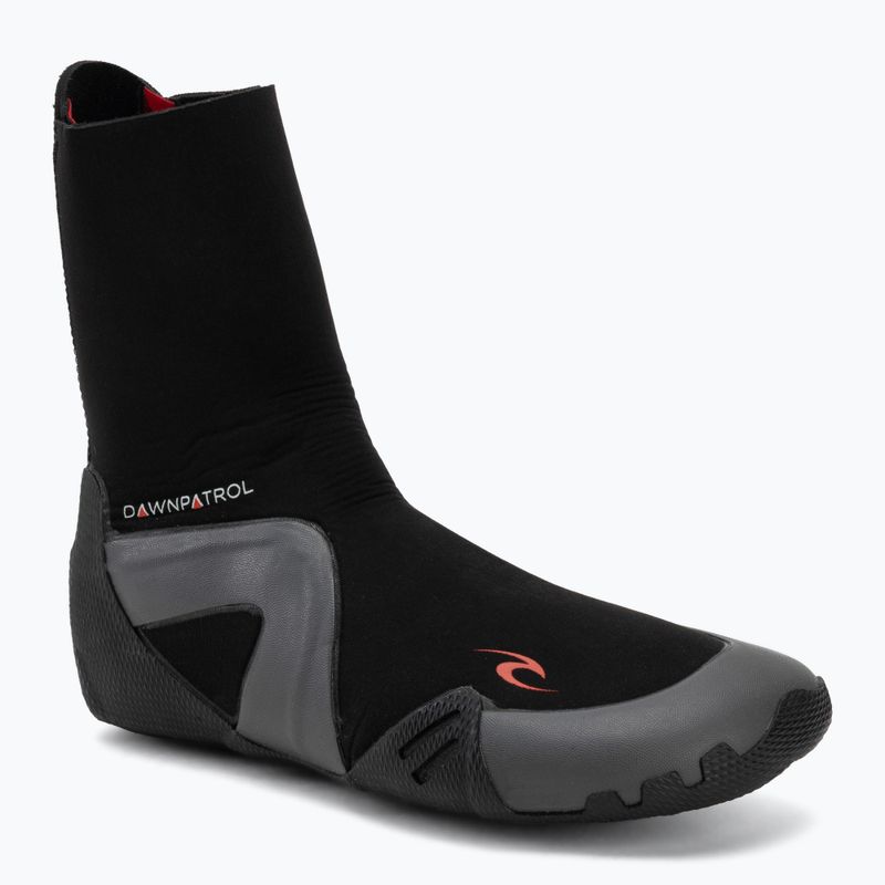 Pánske neoprénové topánky Rip Curl Dawn Patrol 5 mm Round Toe black