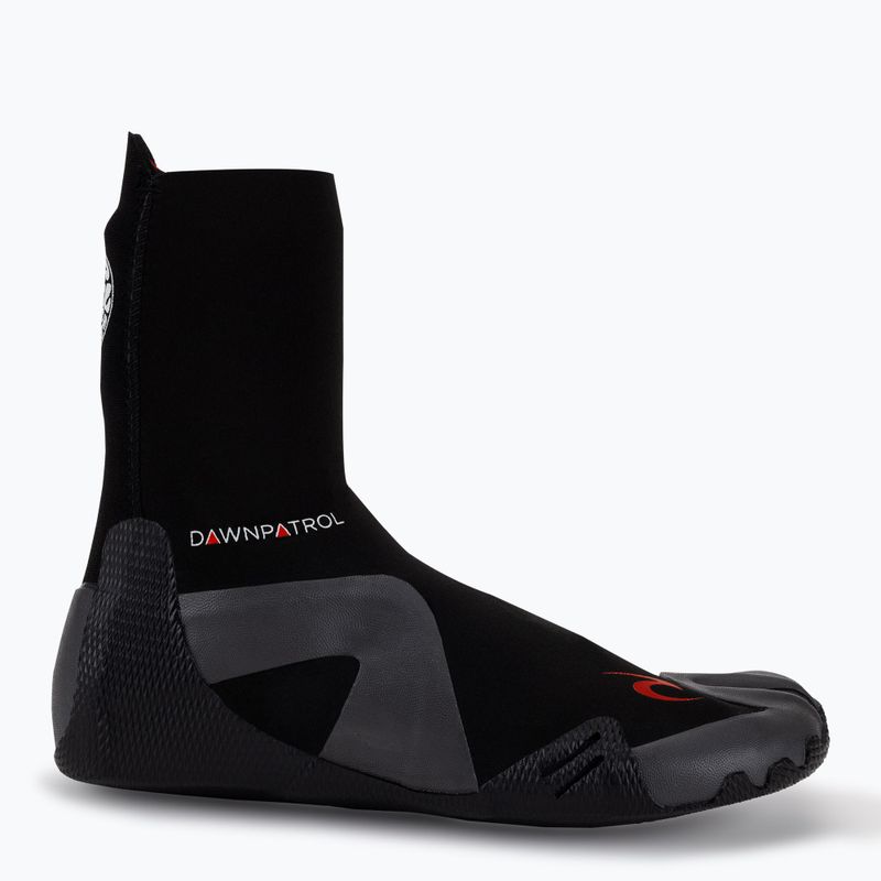 Rip Curl Dawn Patrol S/Toe 90 3mm neoprénové topánky black WBO7AD 2
