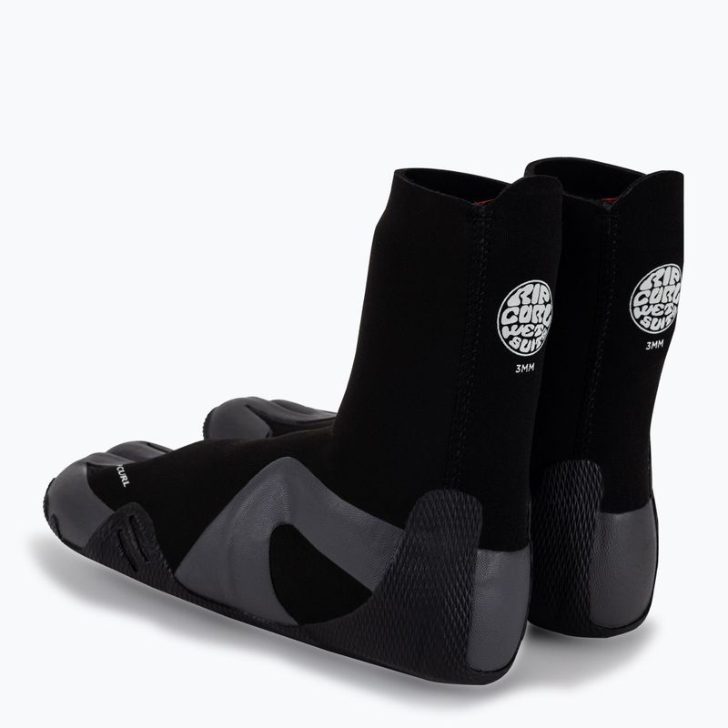 Rip Curl Dawn Patrol S/Toe 90 3mm neoprénové topánky black WBO7AD 3