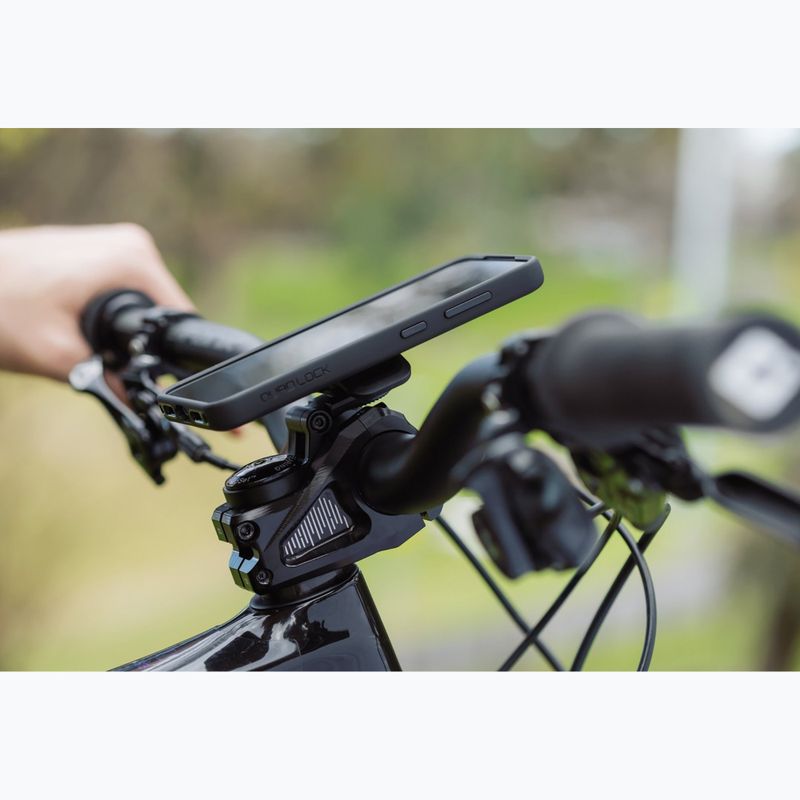 Držiak na bicykel na telefón Quad Lock Stem Cap Mount Adjustable black 4