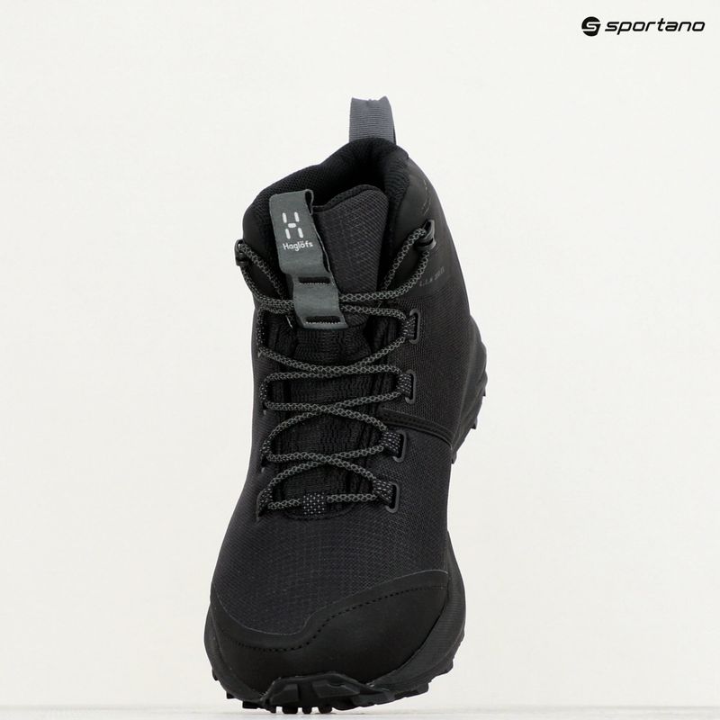 Pánska treková obuv Haglöfs L.I.M FH GTX Mid true black/magnetite 9