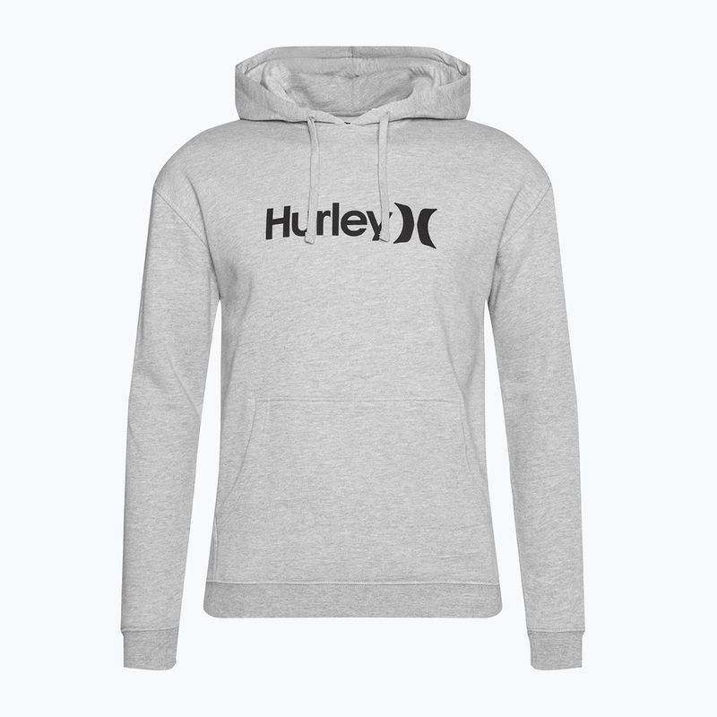 Pánska mikina Hurley O&O Solid Core dark heather grey