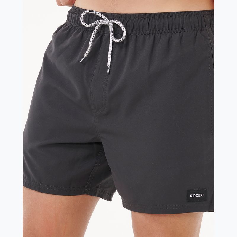 Pánske plavecké šortky Rip Curl Offset Volley black CBOLQ4 6