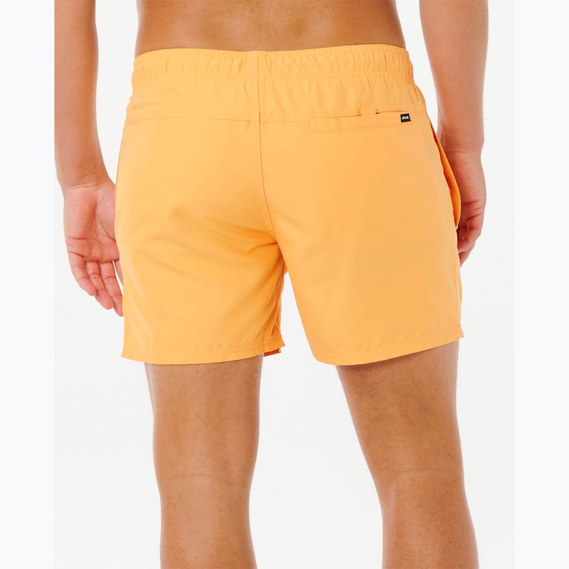 Pánske plavkové šortky Rip Curl Offset Volley bright orange 3