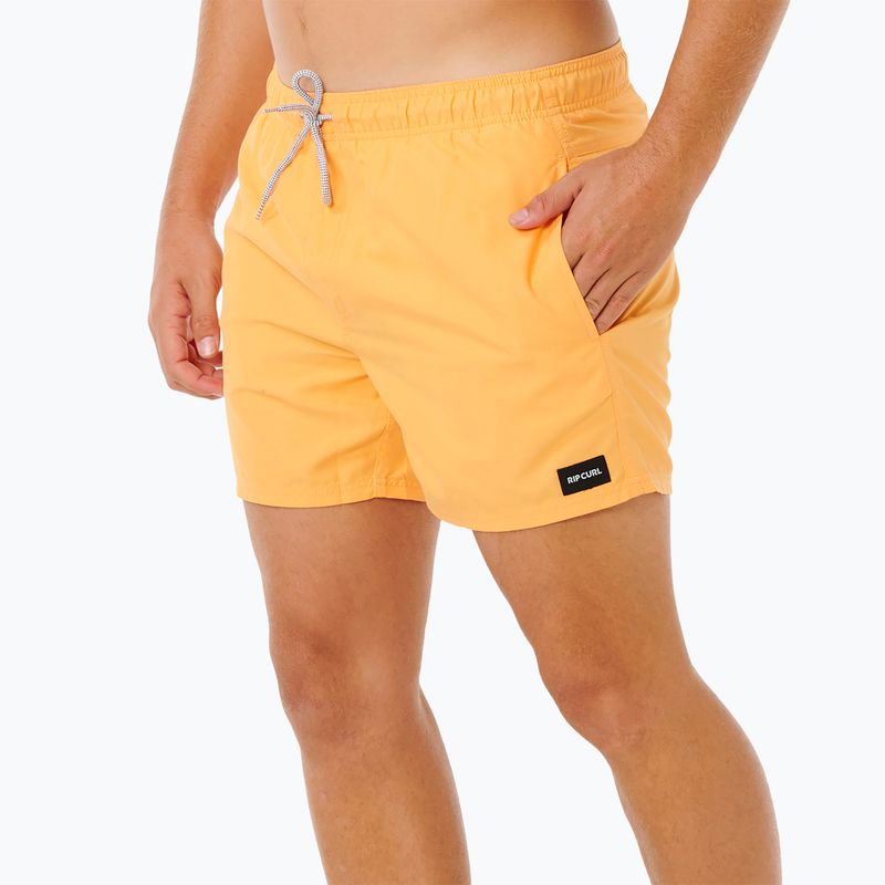 Pánske plavkové šortky Rip Curl Offset Volley bright orange 4
