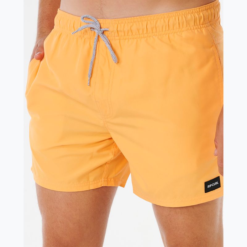 Pánske plavkové šortky Rip Curl Offset Volley bright orange 5