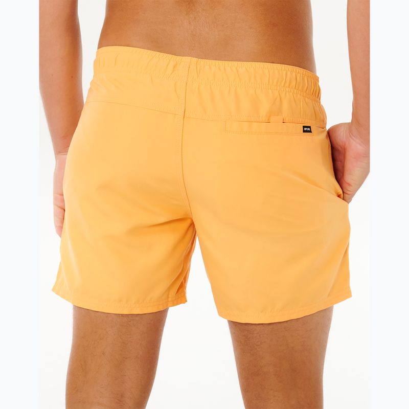 Pánske plavkové šortky Rip Curl Offset Volley bright orange 6
