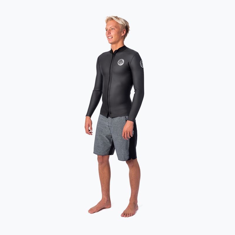 Rip Curl Dawn Patrol pánske neoprénové tričko 1,5 m čierne WVE9MM 2
