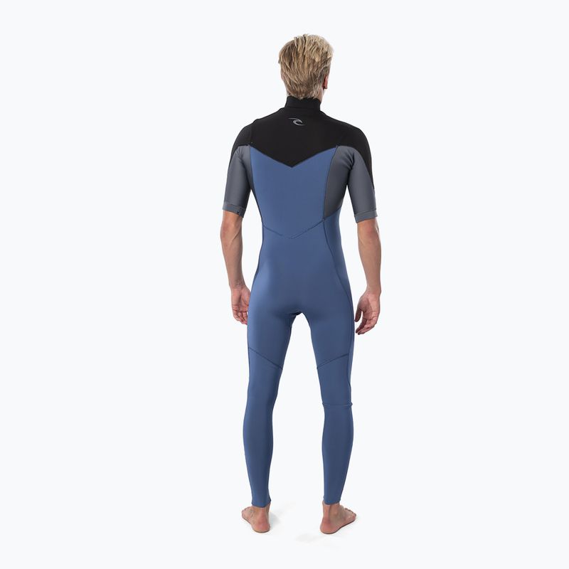 Pánska plavecká pena Rip Curl Dawn Patrol Perf 2/2 mm Blue WSM9YM 2