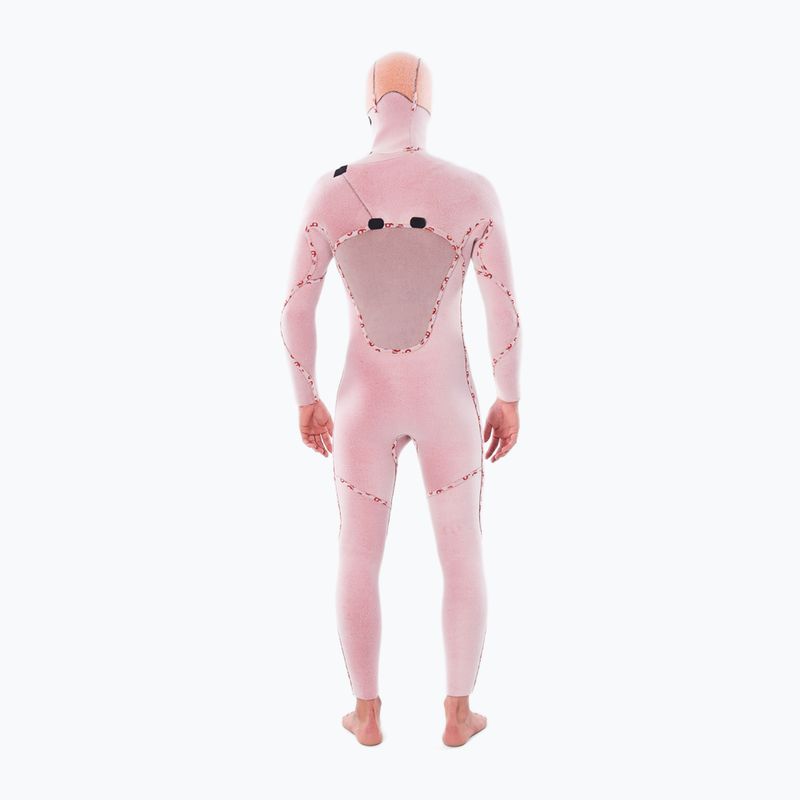 Pánsky plavecký neoprén Rip Curl Flashbomb 5/4mm Hooded Chest Zip black 5