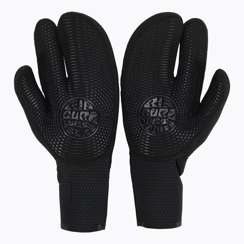 Rip Curl Flashbomb 3 Finger 90 5/3mm pánske neoprénové rukavice black WGLYEF 2