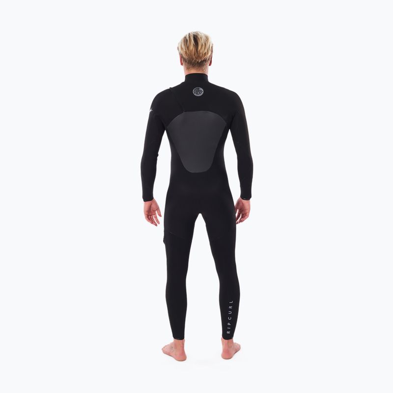 Rip Curl Flashbomb pánsky neoprénový oblek 4/3 mm black/grey WSTYNF 3