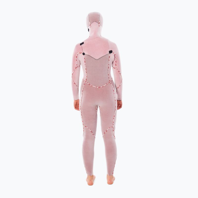 Dámsky plavecký neoprén Rip Curl Flashbomb 6/4mm Hooded Chest Zip Steamer black 5