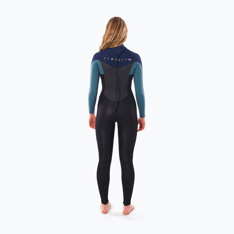 Dámska plavecká pena Rip Curl Omega 4/3mm Black WSM9CW 3