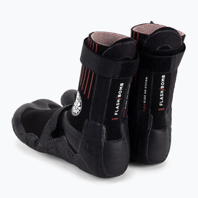Rip Curl Flashbomb Hid.Split/Toe 90 3mm neoprénová obuv čierna WBOYHF 3