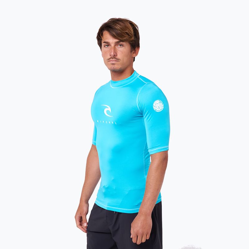 Rip Curl Corps pánske plavecké tričko modré WLE3KM