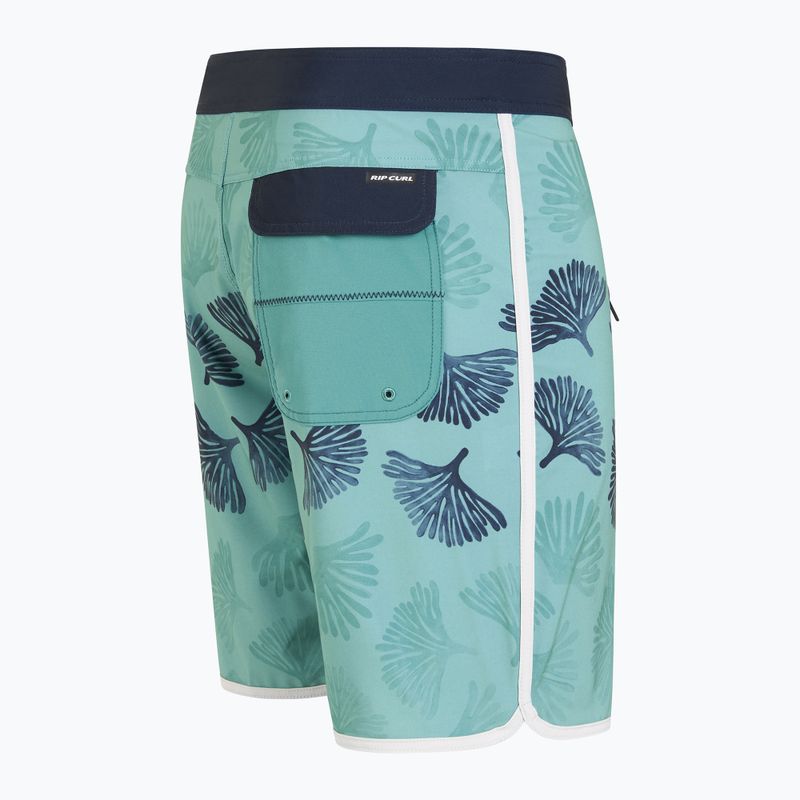 Pánske plavecké šortky Rip Curl Mirage Owen Saltwater Culture 19" dark teal 4