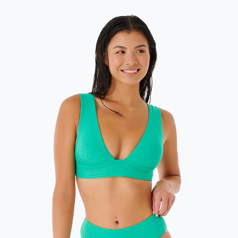 Vrchný diel plaviek Rip Curl Premium Surf Deep V 6 zelený GSIFN9