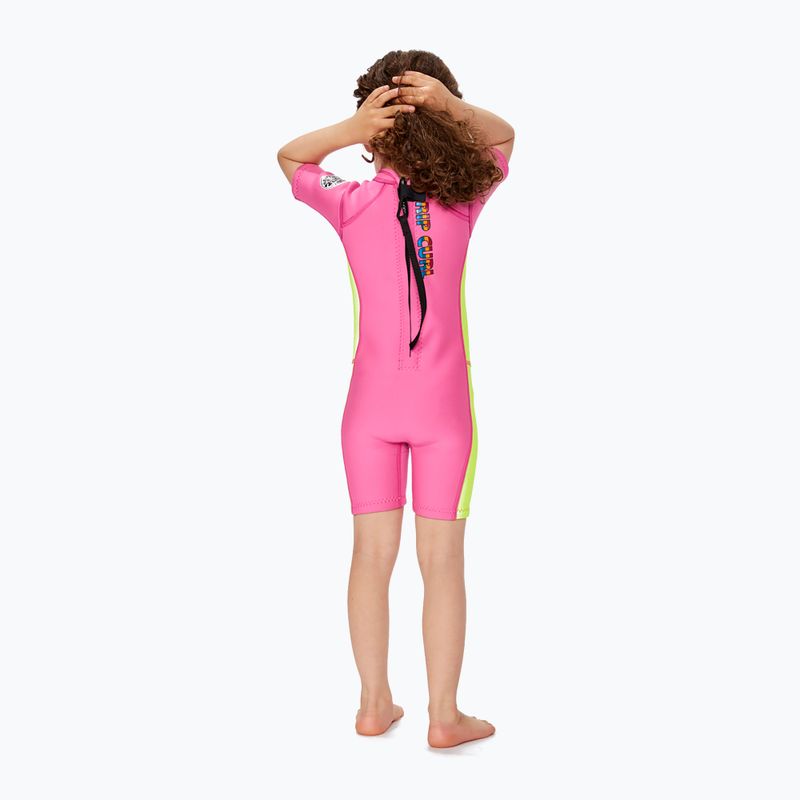 Rip Curl Groms Omega B/Zip Spring 2 Detská plavecká pena Pink 115BSP 2