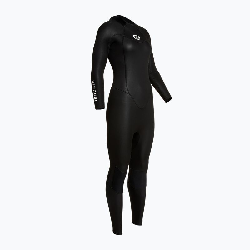 Rip Curl Freelite 4/3 mm GB BZ Steamer black dámsky neoprénový oblek