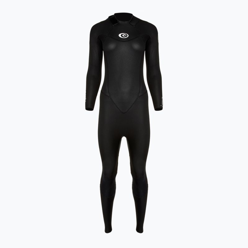 Rip Curl Freelite 4/3 mm GB BZ Steamer black dámsky neoprénový oblek 2