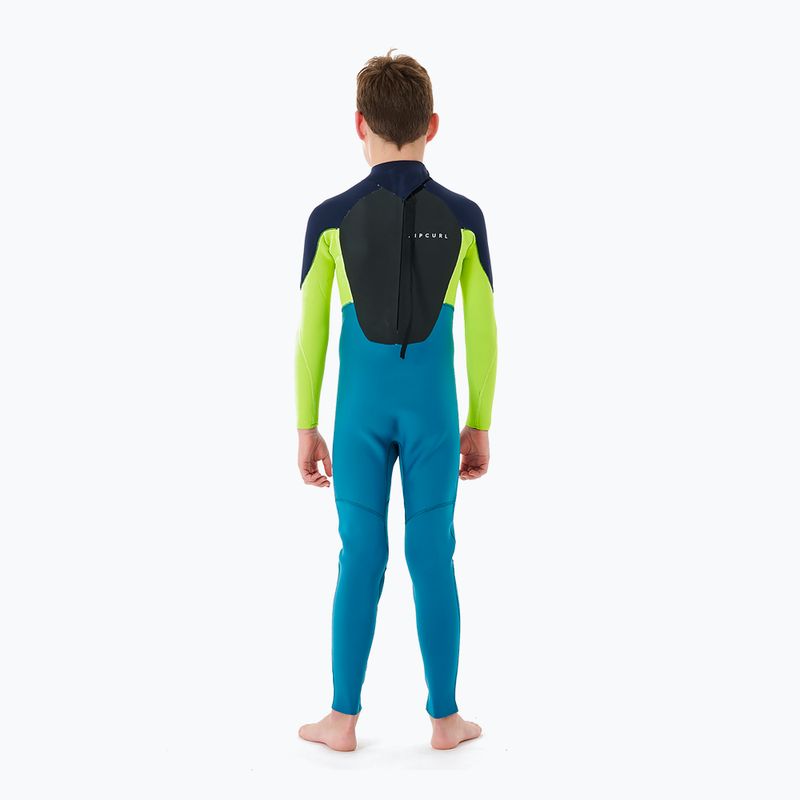 Rip Curl Omega 3/2GB B/Zip 49 modrá/modrá detská kombinéza 114BFS 2