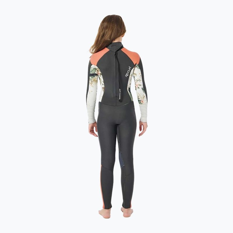 Rip Curl Dawn Patrol detská plavecká pena 3/2 mm čierna WSM8EJ 7