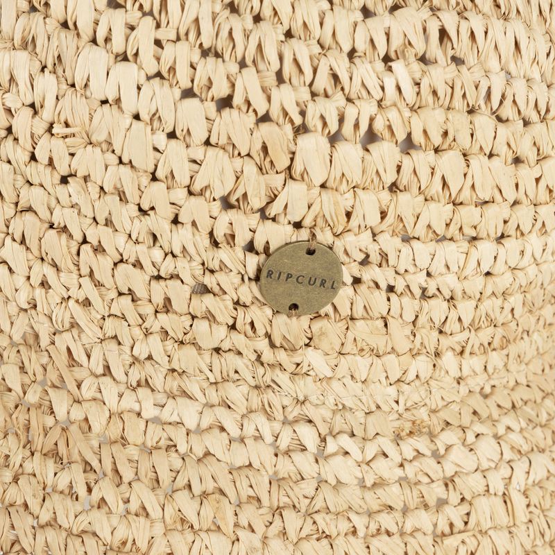 Dámsky klobúk Rip Curl Crochet Straw Bucket 31 hnedý GHAIL1 4