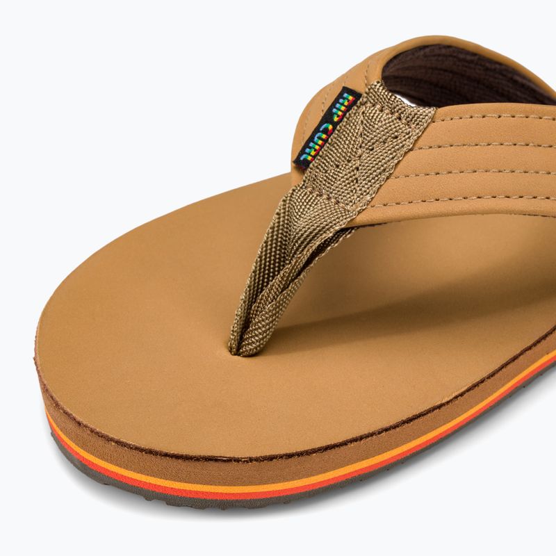 Pánske žabky Rip Curl Revival Leather Open Toe tan 7