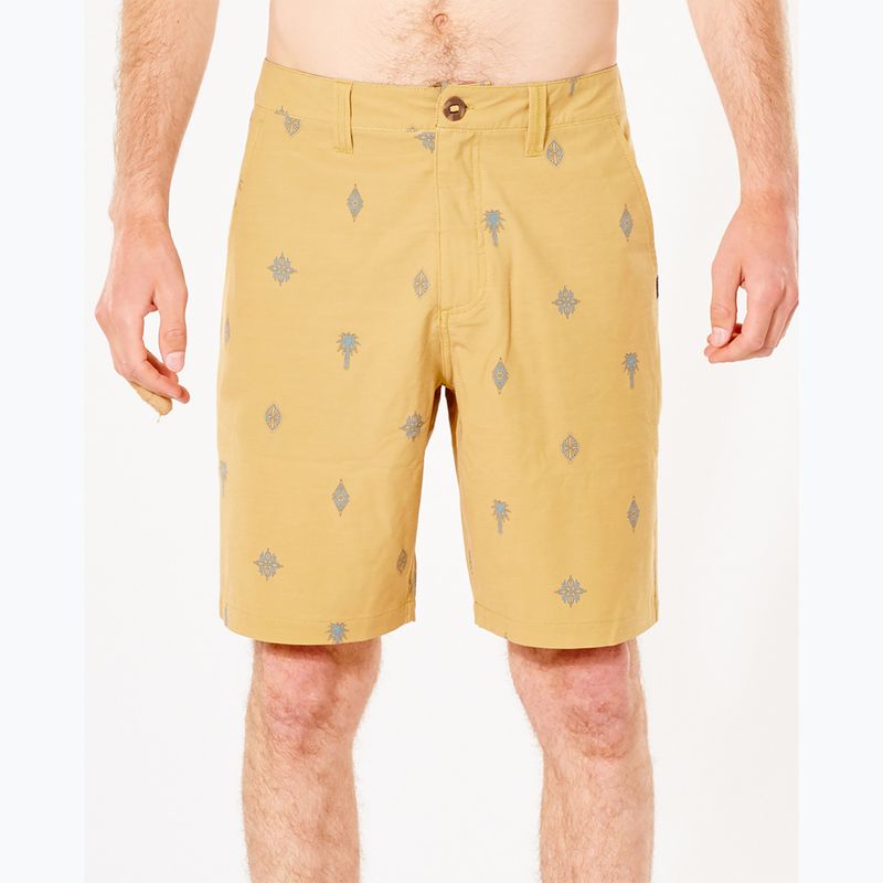 Rip Curl Boardwalk Salt Water Culture pánske plavecké šortky žlté CWADN9 4