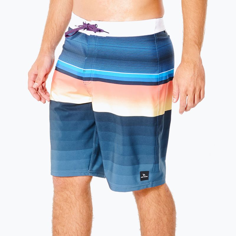 Rip Curl pánske plavecké šortky Mirage Daybreakers 21" navy blue CBOSX9 5