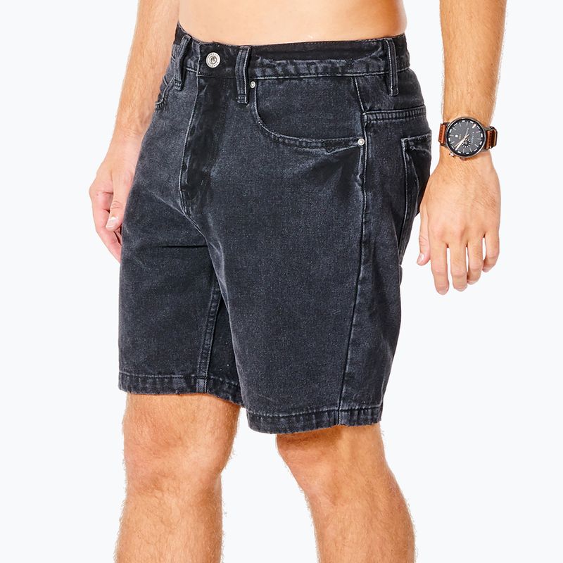 Rip Curl pánske nohavice Washed Black Denim Walkshort black CWAOL9 2