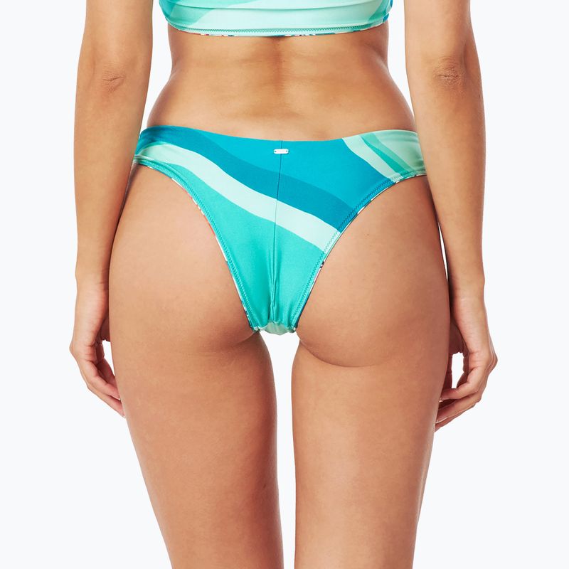 Rip Curl Bliss Bloom Floral Skimpy Revo Bikini Bottom 3262 modrá a biela GSIRP5 6